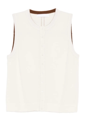 CUDDLEUP cashmere cardigan - Neutrals