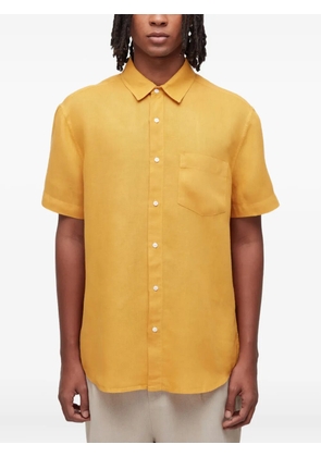 Osklen MC linen shirt - Yellow
