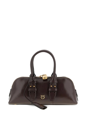 PINKO small Escape tote bag - Brown
