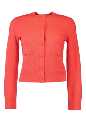 Monique Lhuillier buttoned cardigan - Orange