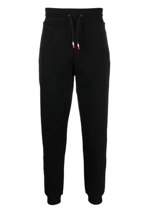 Rossignol logo-patch cotton track pants - Black