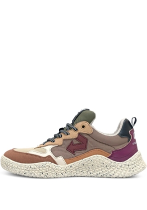 ID.EIGHT Hana arrow-detail sneakers - Brown