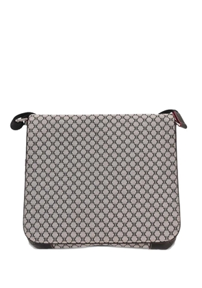 Celine Pre-Owned 1990-2000s macadam-pattern messenger bag - Grey