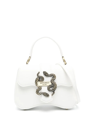 Just Cavalli logo-plaque tote bag - Neutrals