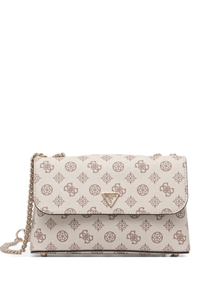 GUESS USA Daryna logo-plaque shoulder bag - Neutrals