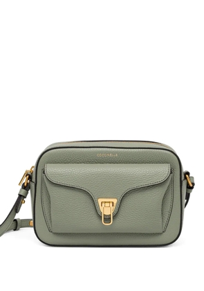 Coccinelle Beat pocket detail satchel - Green