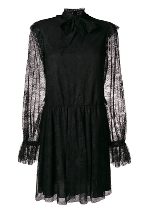 Philosophy Di Lorenzo Serafini long sleeve lace dress - Black