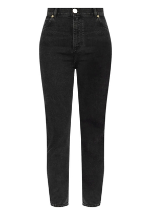 Balmain high-rise slim fit jeans - Black