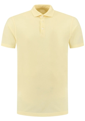 Fedeli knitted polo shirt - Yellow