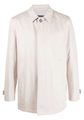 Herno single-breasted coat - Neutrals