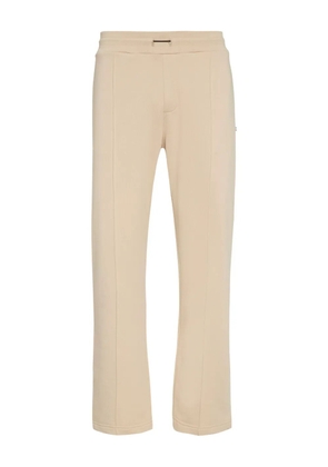 Billionaire logo-embroidered track pants - Neutrals