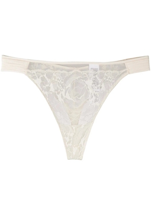 Calvin Klein Underwear Brazilian lace briefs - Neutrals