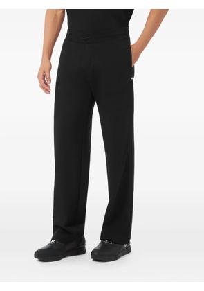 Billionaire logo-patch track pants - Black