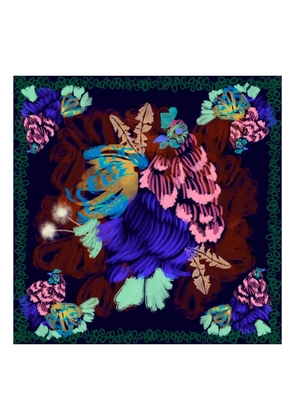 Henrik Vibskov printed scarf - Blue