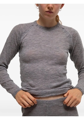 Gudrun & Gudrun Barba long-sleeve top - Grey