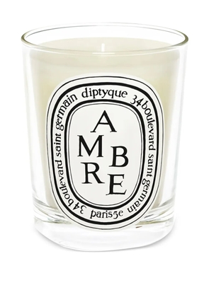 Diptyque Ambre classic-model candle (190g) - Neutrals