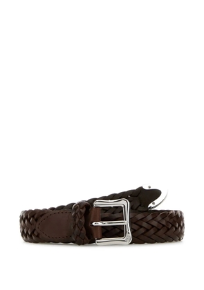 J&M Davidson braided belt - Brown