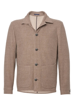 FRANZESE COLLECTION wool shirt jacket - Neutrals