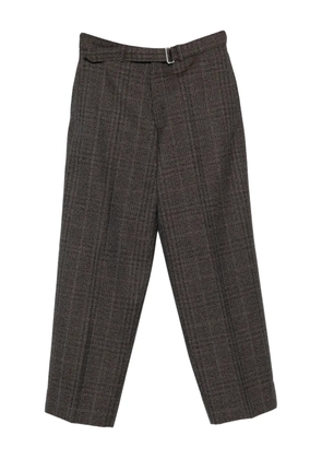 Officine Generale Nash belted tailored trousers - Brown