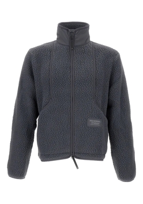 Pas Normal Studios borg-panelled zip-up jacket - Grey