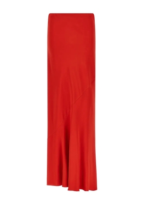 Ermanno Scervino elastic-waist midi skirt - Red