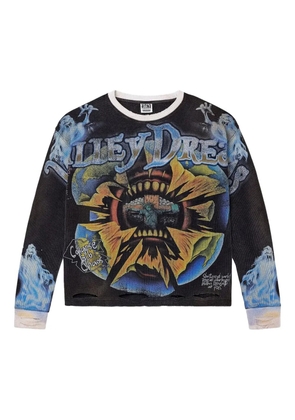Vale graphic-print sweatshirt - Black