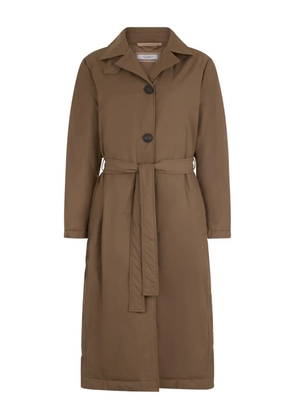 Peserico belted trench coat - Brown