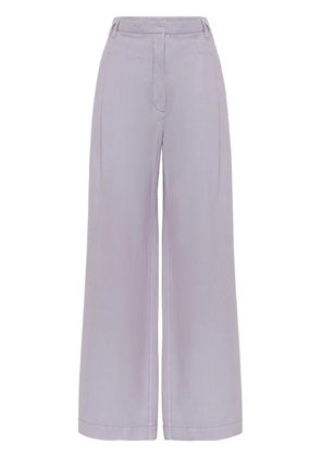 Brunello Cucinelli Wide Smart trousers - Purple