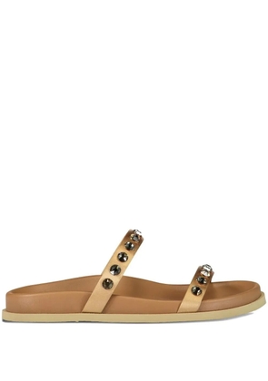 Pedro Garcia Doyel studded sandals - Neutrals