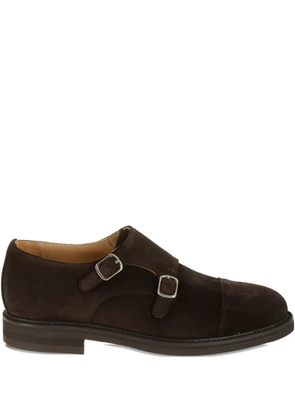 Berwick Shoes suede Monk shoes - Brown