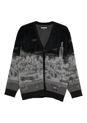 Neighborhood jacquard cardigan - Grey