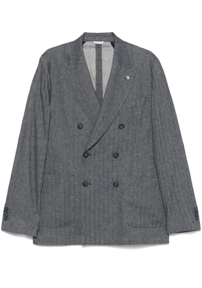 Manuel Ritz double-breasted blazer - Blue