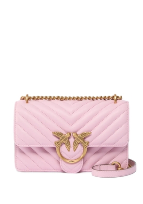 PINKO Love One Mini chevron cross body bag