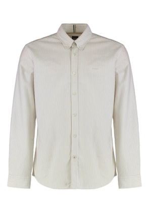 BOSS striped shirt - White