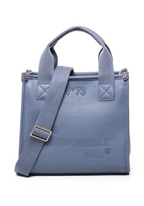 V°73 Responsability Bis tote bag - Blue