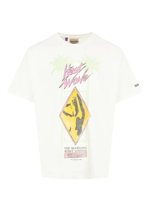 GALLERY DEPT. x x Doc Johnson heat wave graphic T-shirt - White