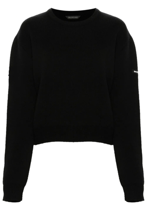 Balenciaga knitted sweater - Black