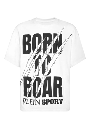 Plein Sport print crew-neck T-shirt - White