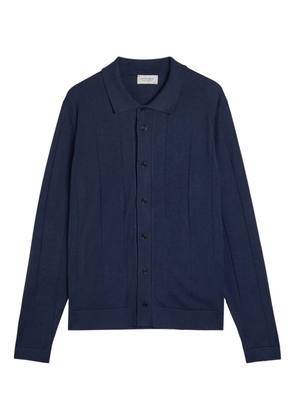 John Smedley Floyd buttoned cardigan - Blue