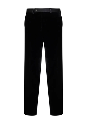 FENDI logo-detail trousers - Black