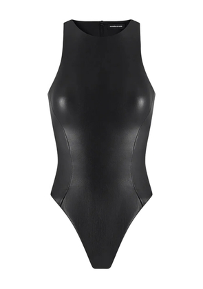 Manière De Voir racer neck bodysuit - Black