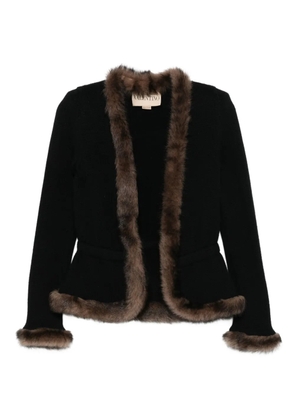 Valentino Garavani V-neck jacket - Black