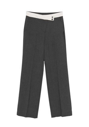 RAME two-tone button trousers - Grey