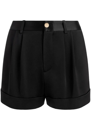 alice + olivia Conry pleated shorts - Black