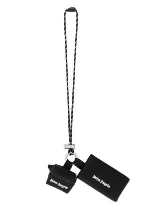 Palm Angels Multifunctions logo-print pouches - Black