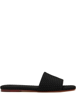 NAGHEDI St. Barths woven sandals - Black