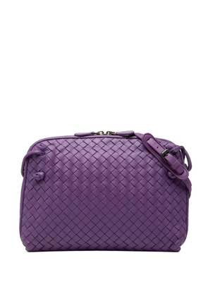 Bottega Veneta Pre-Owned 2012-2025 Nappa Intrecciato Nodini crossbody bag - Purple
