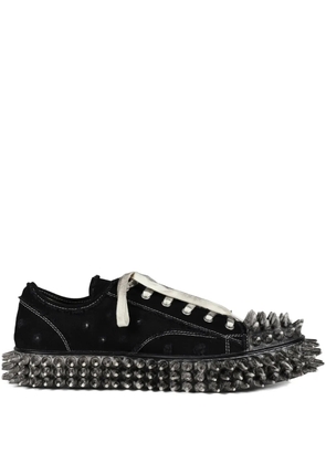 Doublet Dirty Spike Toe sneakers - Black
