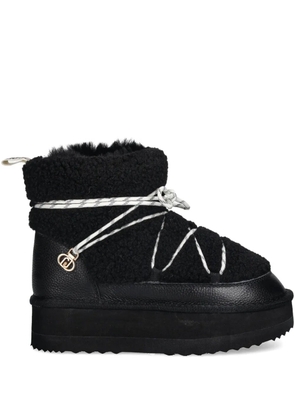 LIU JO lace-up ankle boots - Black