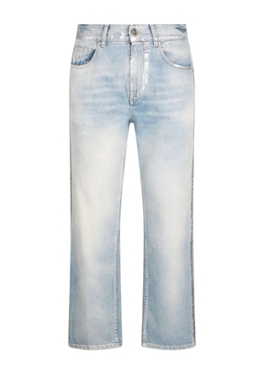 Roberto Cavalli distressed-effect jeans - Blue